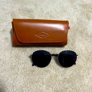 Round fossil sunglasses